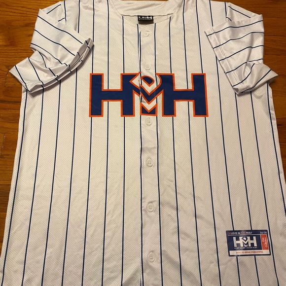 HDMH (Height Doesnt Measure Heart) Marcus Stroman “UNFAZED” Mets Jersey LARGE - Picture 2 of 4